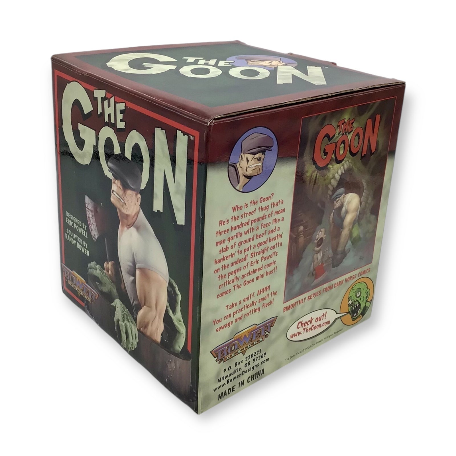 The Goon Mini-Bust Statue Bowen Designs 2004 Eric Powell Dark Horse Ltd #0230/1000