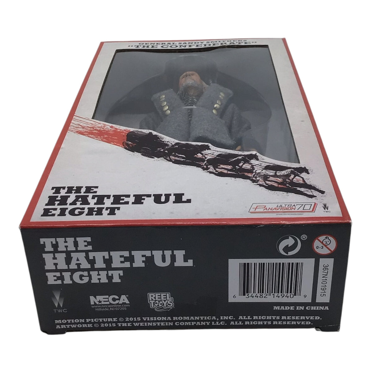 The Hateful Eight General Sandy Smithers "The Confederate" Figure - NECA