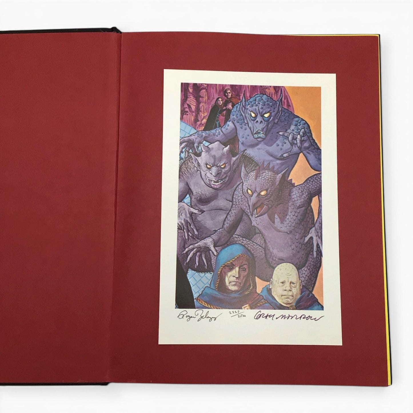 The Illustrated Roger Zelazny Illustrated by Gray Morrow - Signed