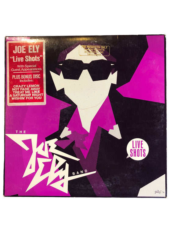 The Joe Ely Band - Live Shots - Gold Stamp Promo with Bonus 7