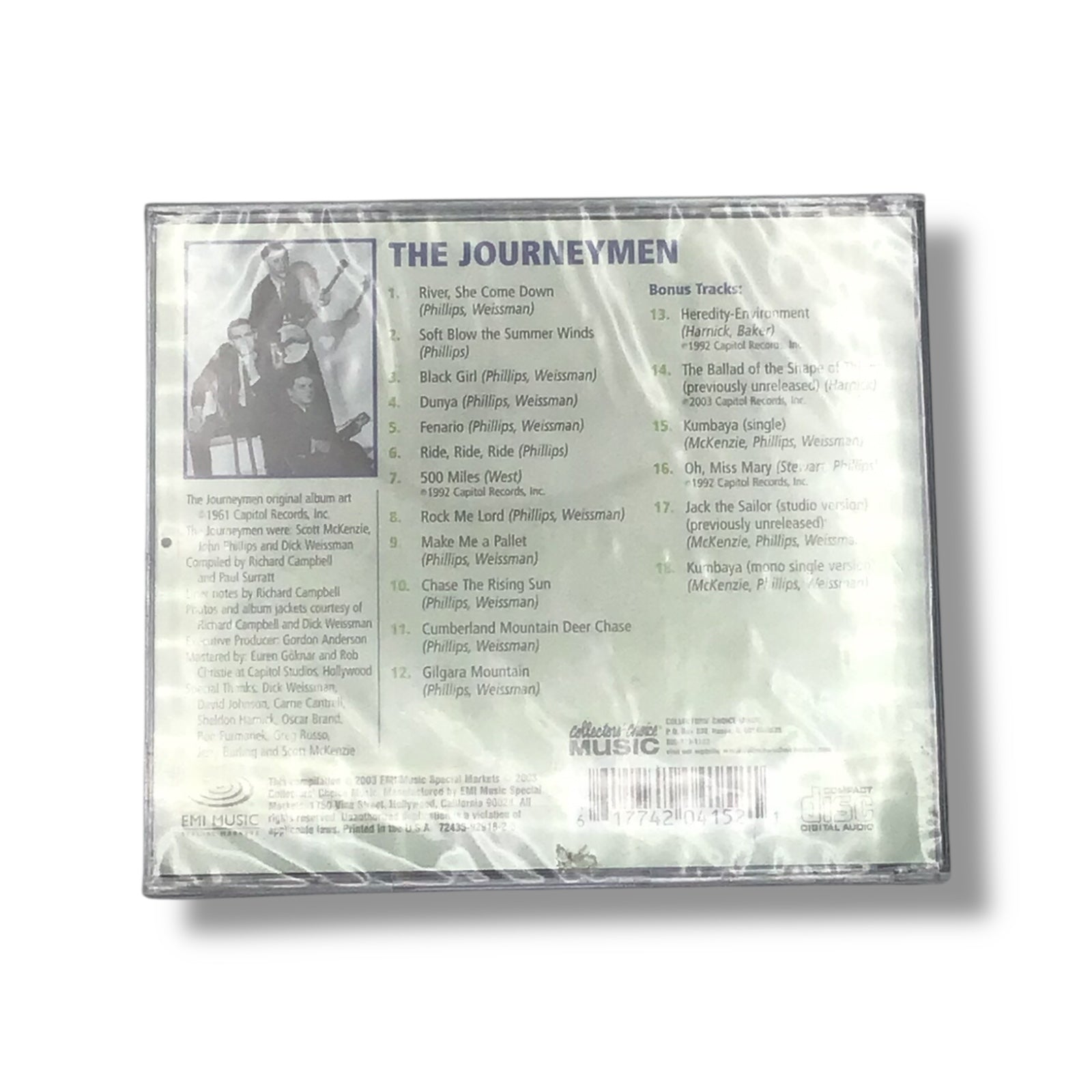 The Journeyman Debut Album - "The Journeymen" CD
