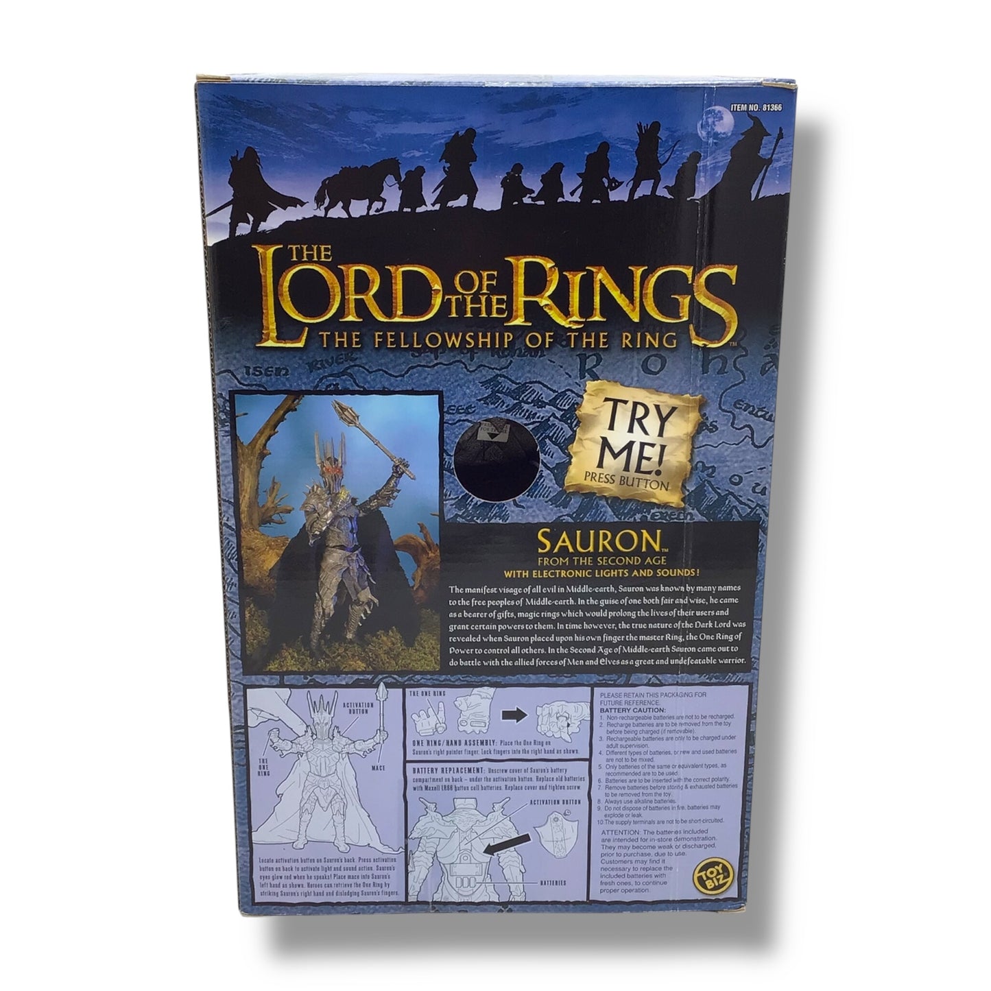 The Lord of the Rings: The Fellowship of the Rings - Sauron Action Figure
