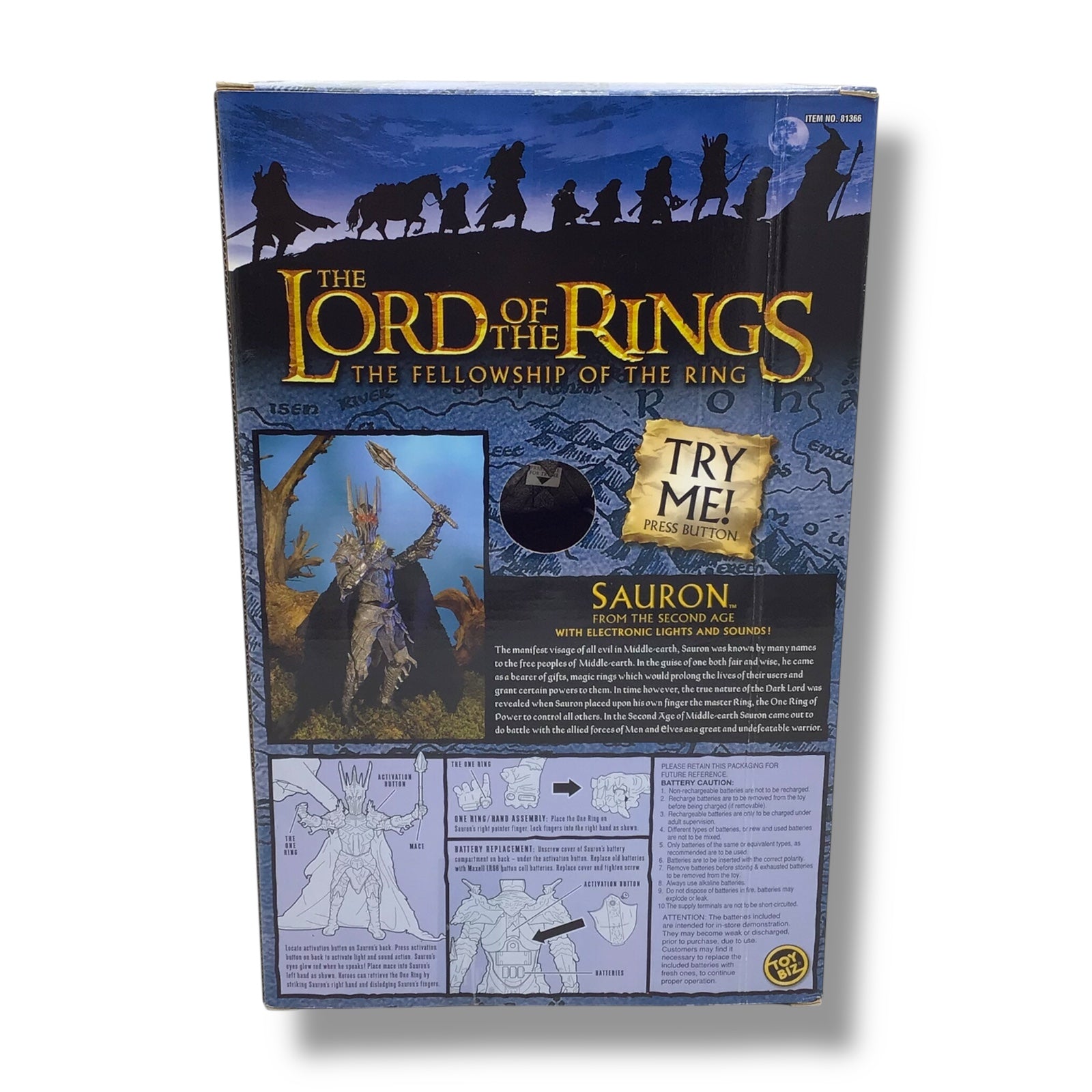The Lord of the Rings: The Fellowship of the Rings - Sauron Action Figure
