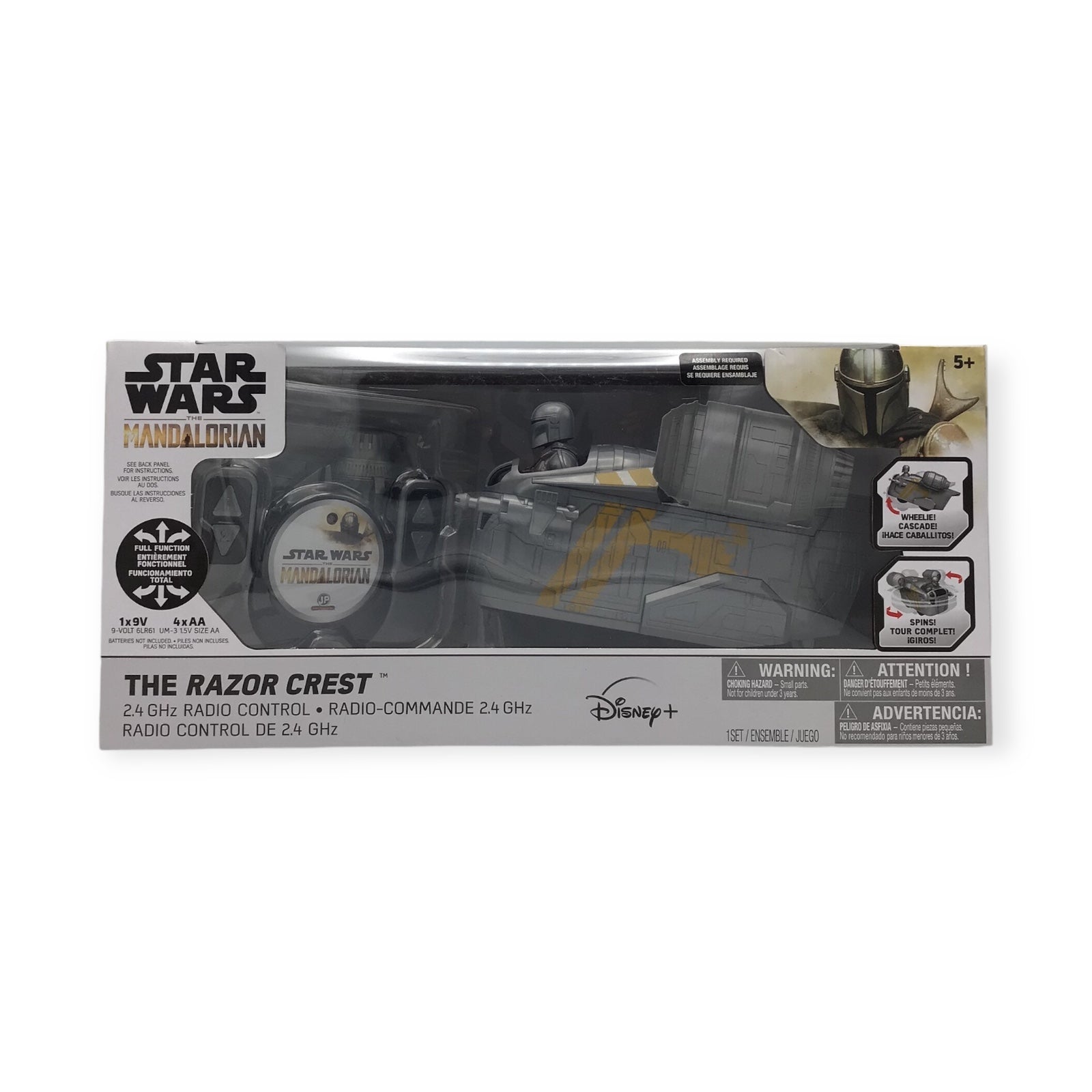 The Mandalorian - Razor Crest Radio Control Remote 2.4 ghz - Disney Star Wars