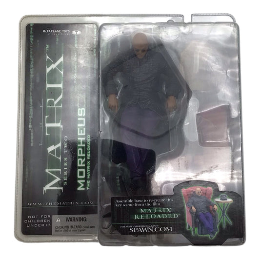 The Matrix Series 2 Morpheus The Matrix Reloaded Figure - McFarlane 2003