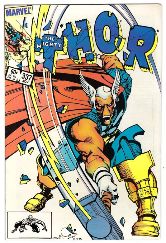 The Mighty Thor #337 (1983) - 1st Appearance of Beta Ray Bill!