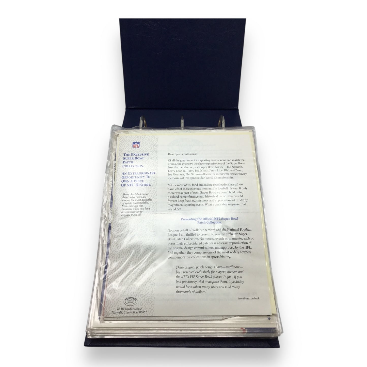 The Official NFL Super Bowl Patch Collection - 47 Patches