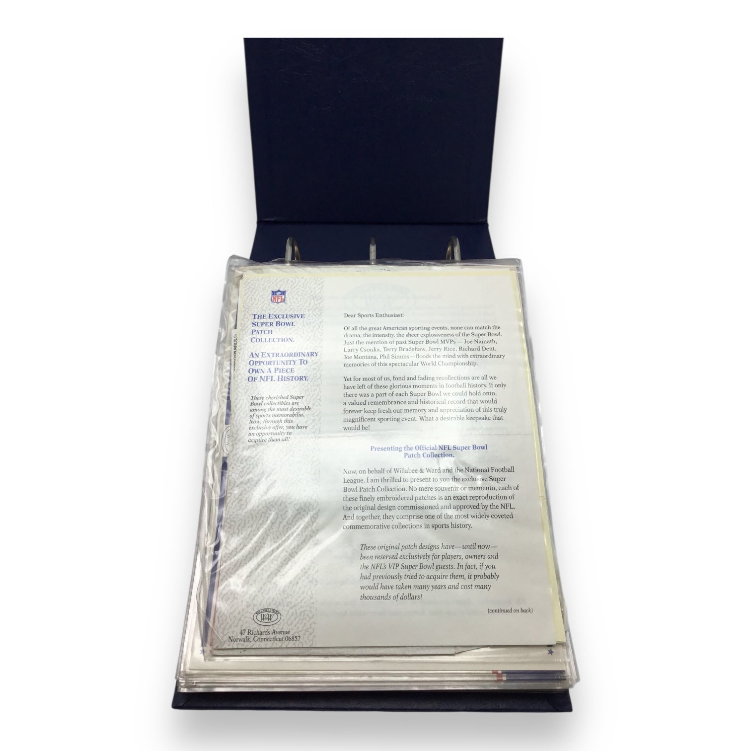 The Official NFL Super Bowl Patch Collection - 47 Patches