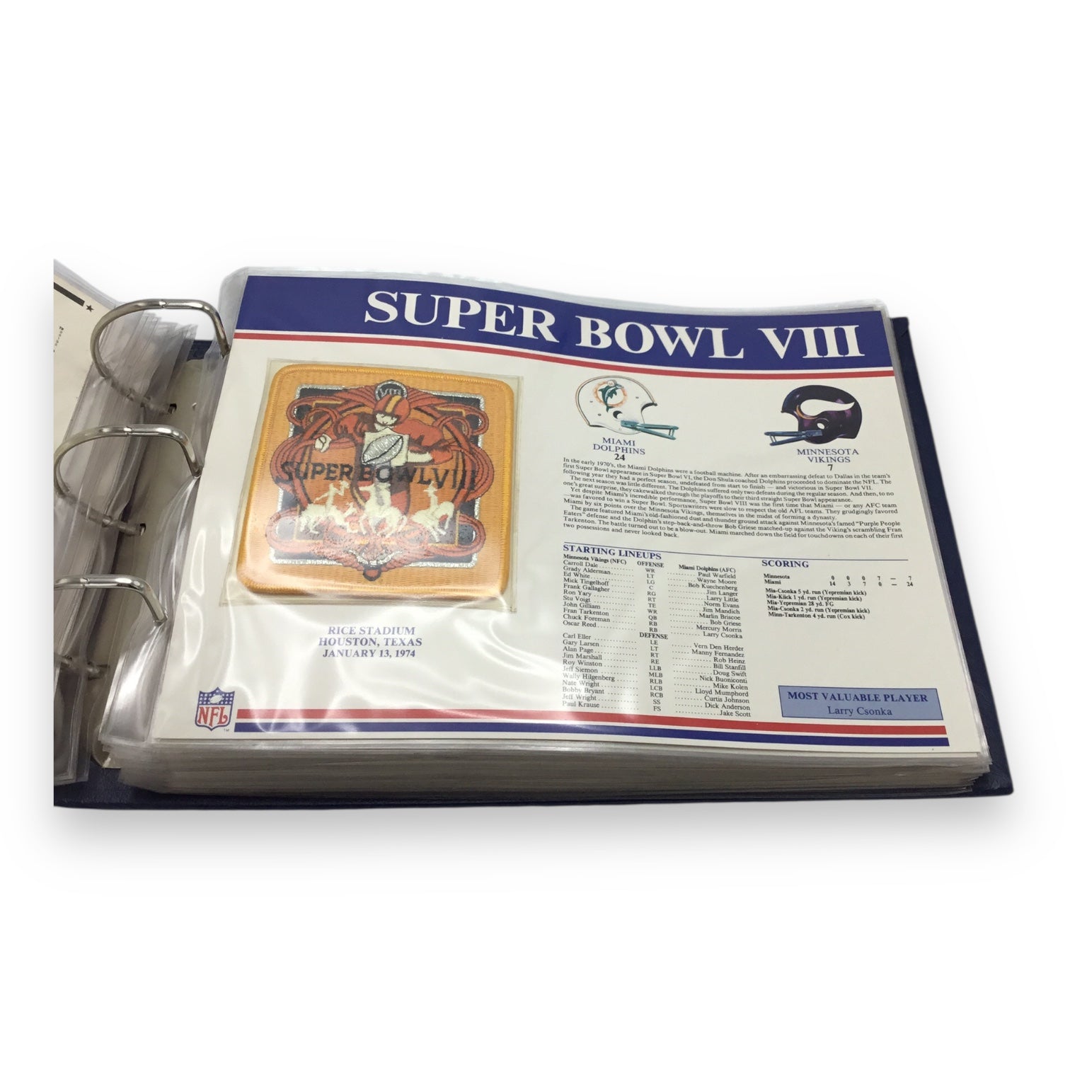 The Official NFL Super Bowl Patch Collection - 47 Patches