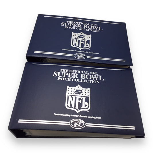 The Official NFL Super Bowl Patch Collection - 47 Patches