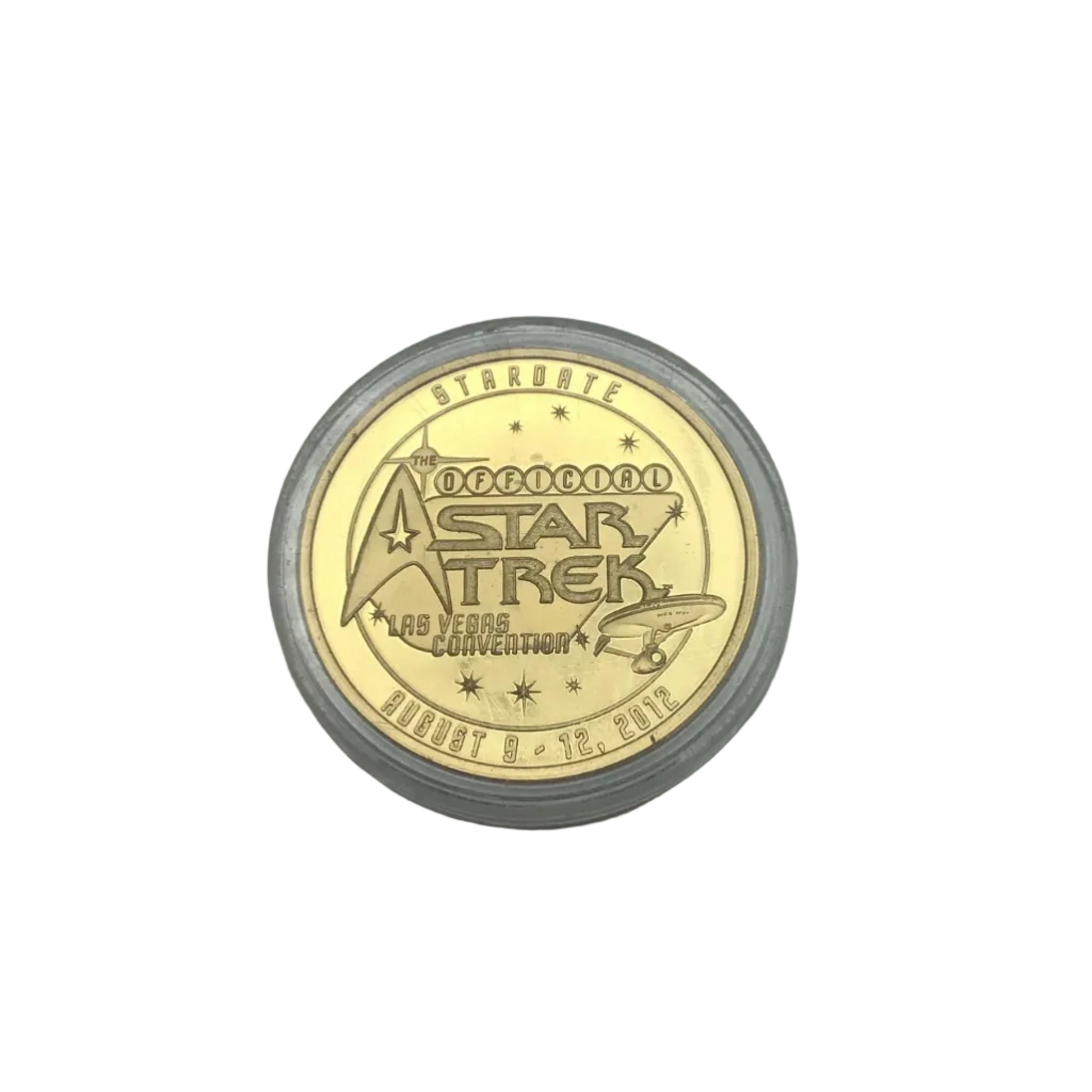 The Official Star Trek Las Vegas Convention Coin 2012