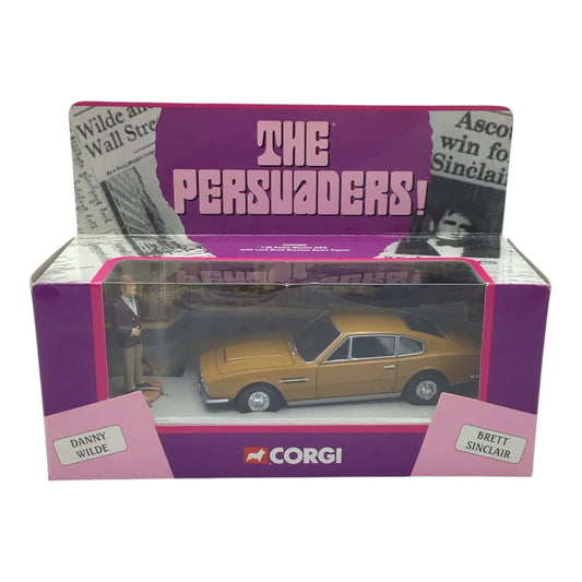 The Persuaders! 1:36 Scale Aston Martin DBS w/ Lord Brett Resin Figure