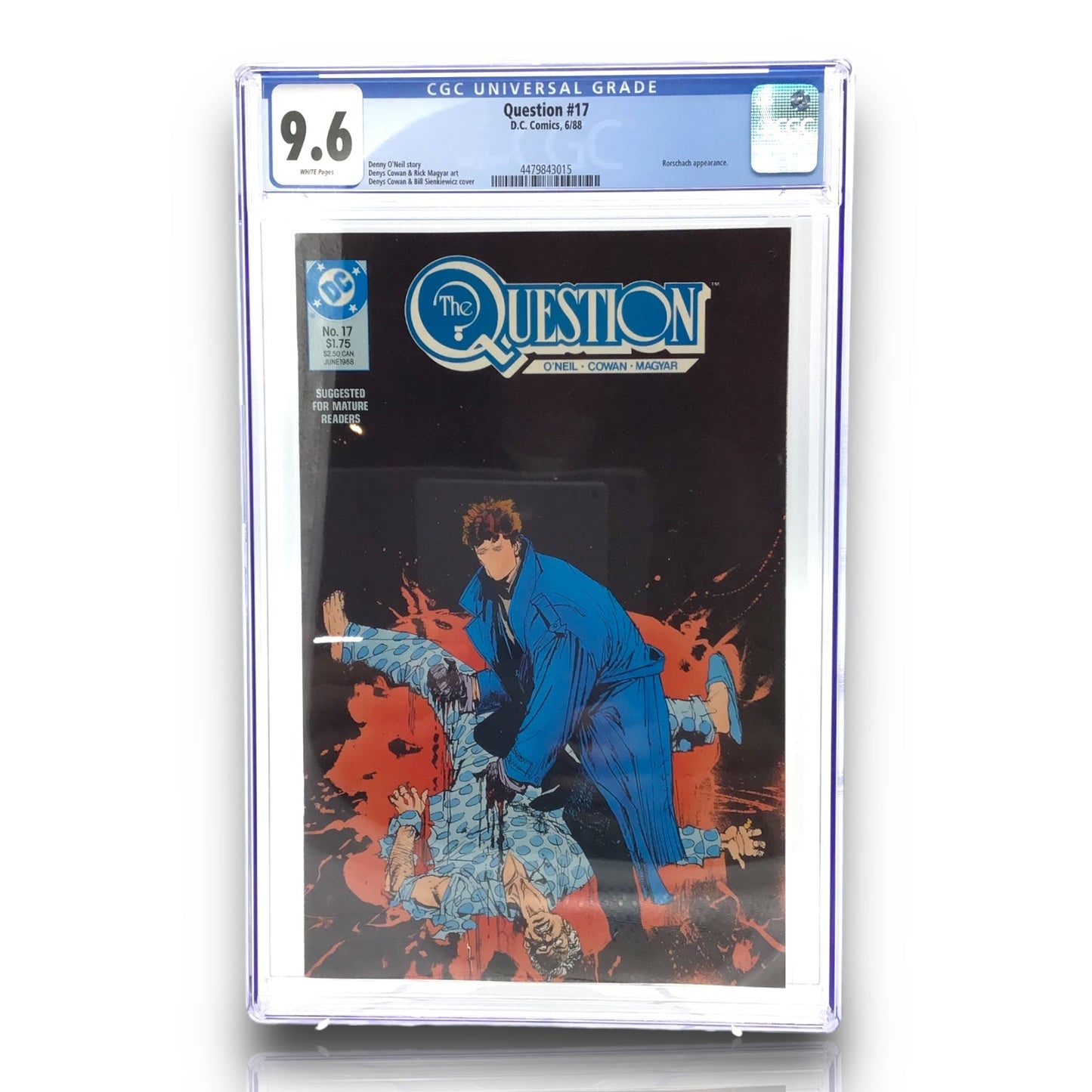 The Question #17 CGC 9.6 – Key DC Issue Featuring Rorschach!