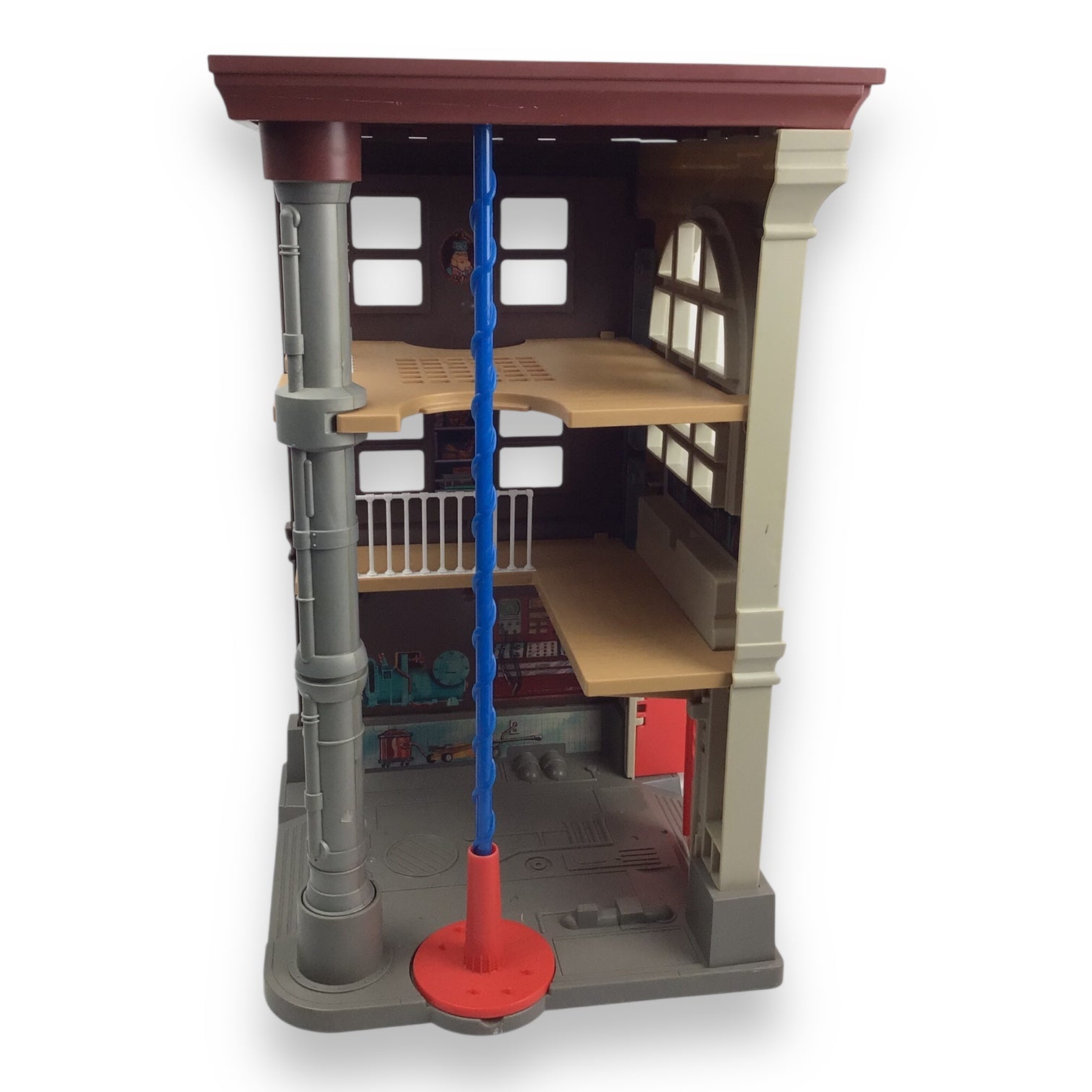 The Real Ghostbusters Firehouse Playset - Vintage Kenner 1987