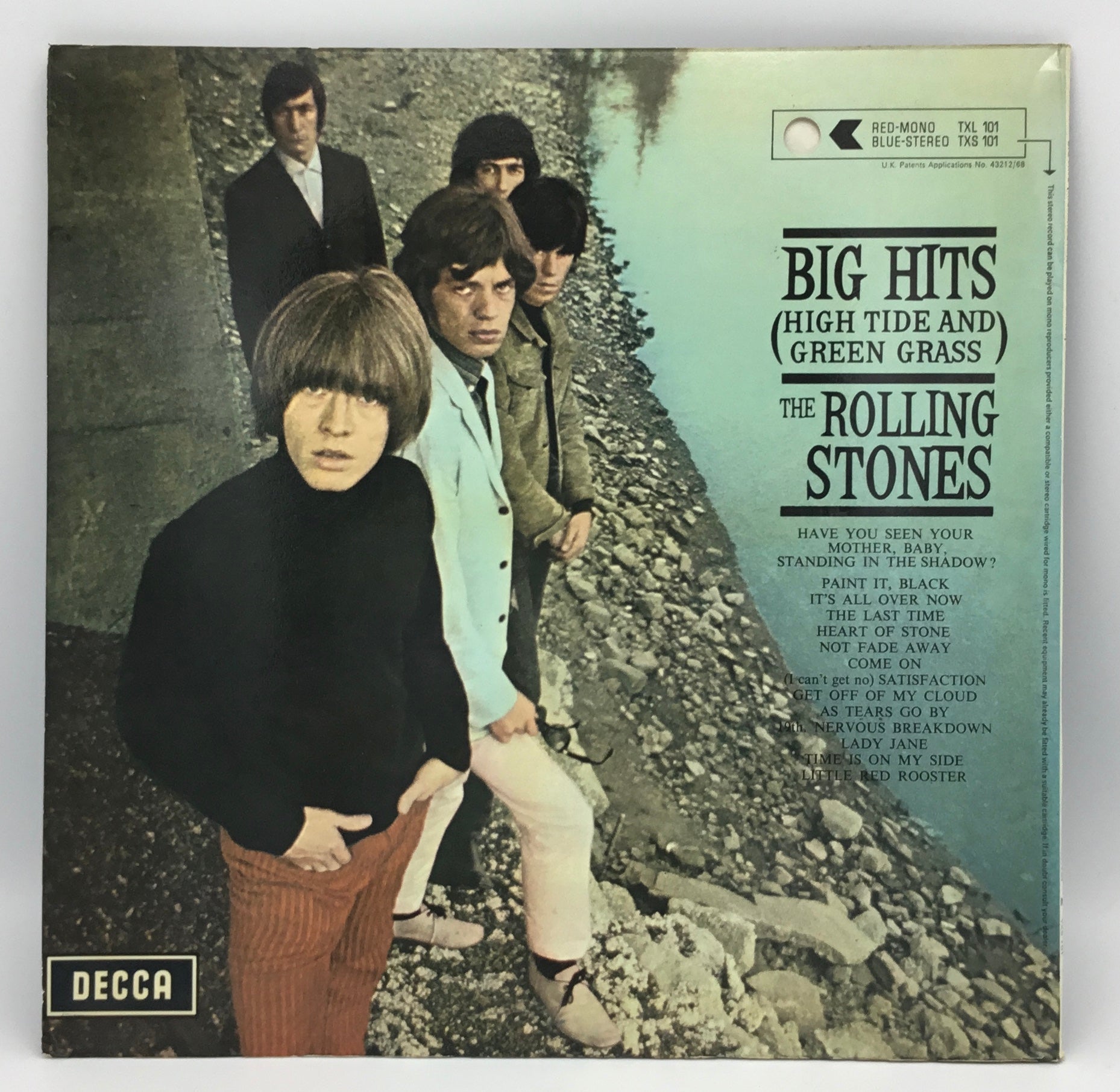 The Rolling Stones - Big hits [ high tide and green grass] Decca Import NM- Vinyl