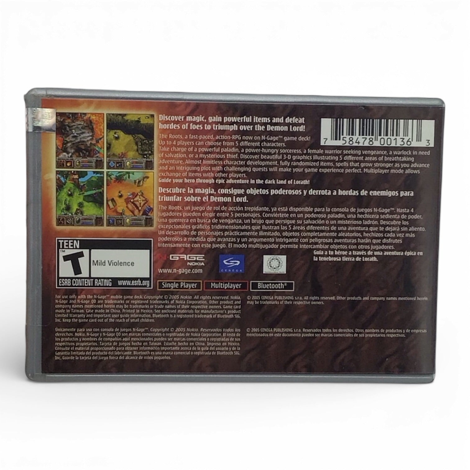 The Roots: Gates of Chaos - Nokia N-Gage Exclusive Game