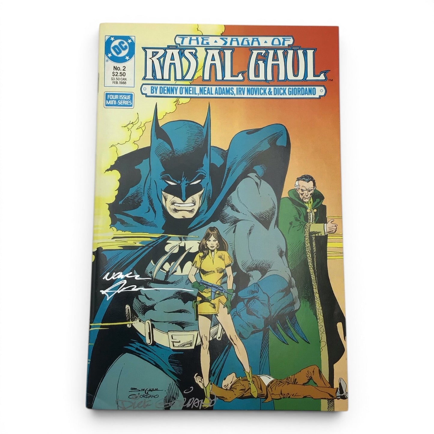 The Saga of Ra's Al Ghul #2 - Signed by Neal Adams & Dick Giordano
