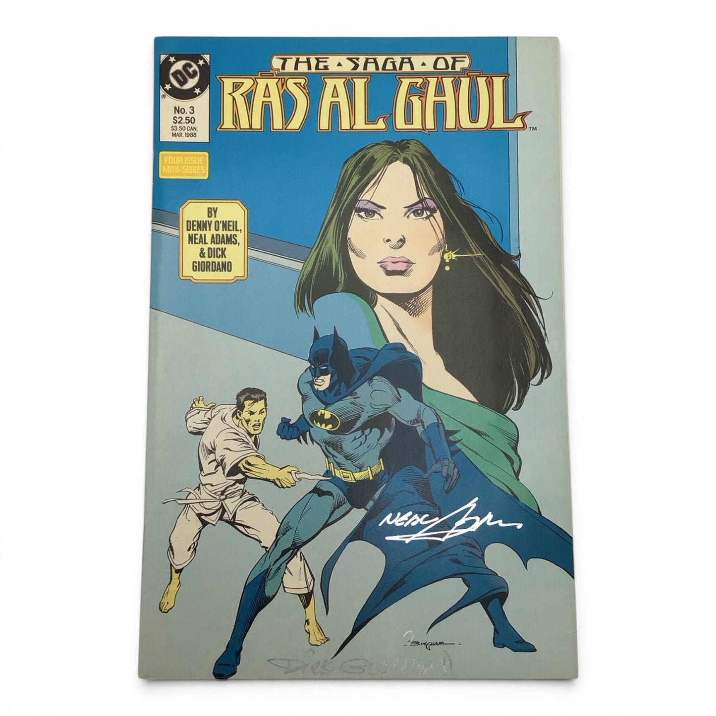The Saga of Ra's Al Ghul #3 - Signed by Neal Adams & Dick Giordano