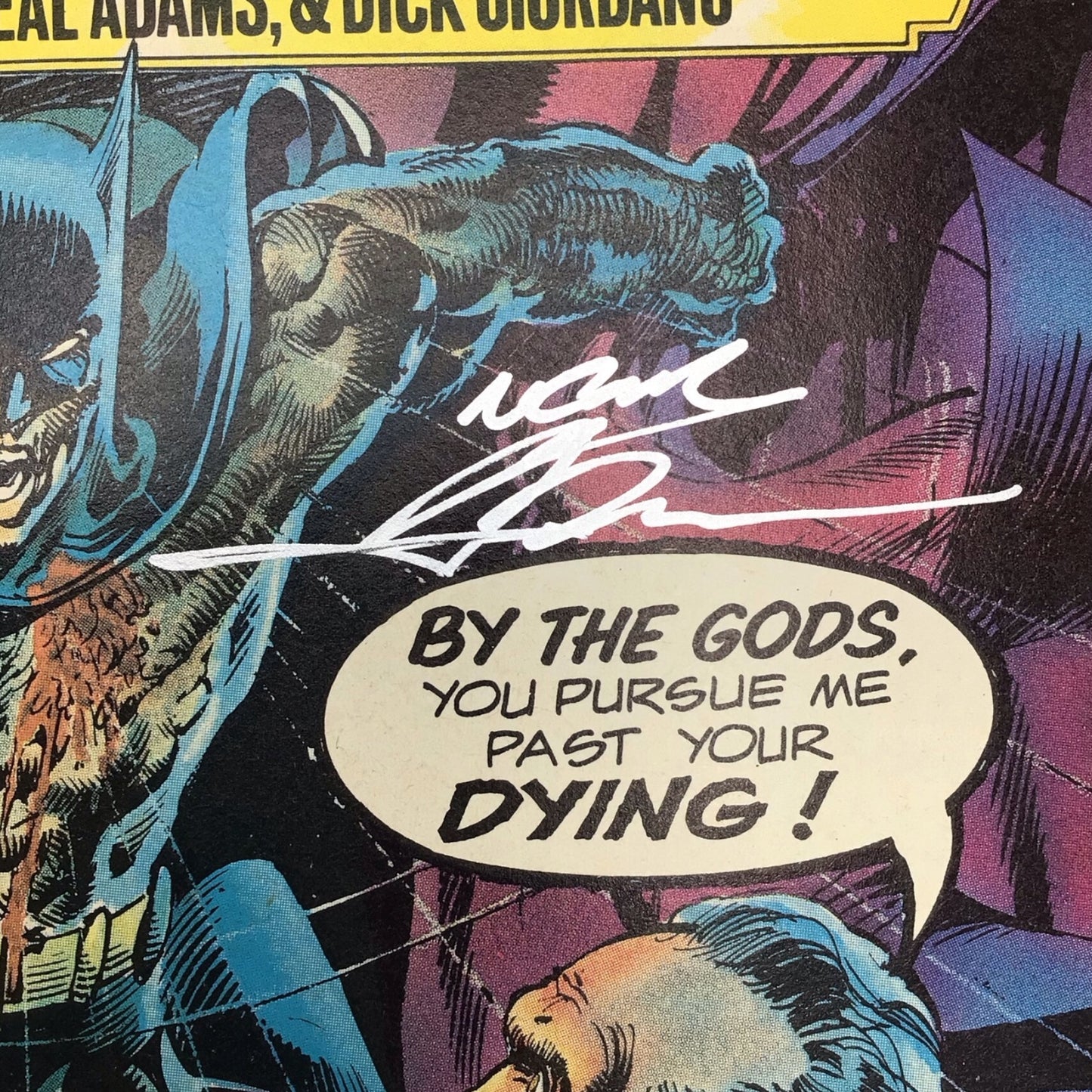 The Saga of Ra's Al Ghul #4 - Signed by Neal Adams & Dick Giordano