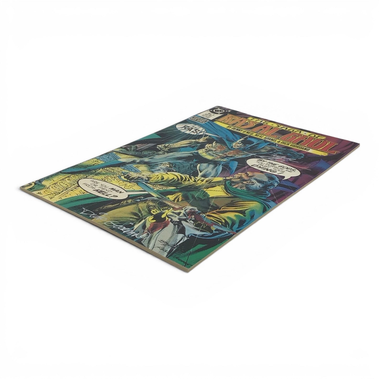 The Saga of Ra's Al Ghul #4 - Signed by Neal Adams & Dick Giordano