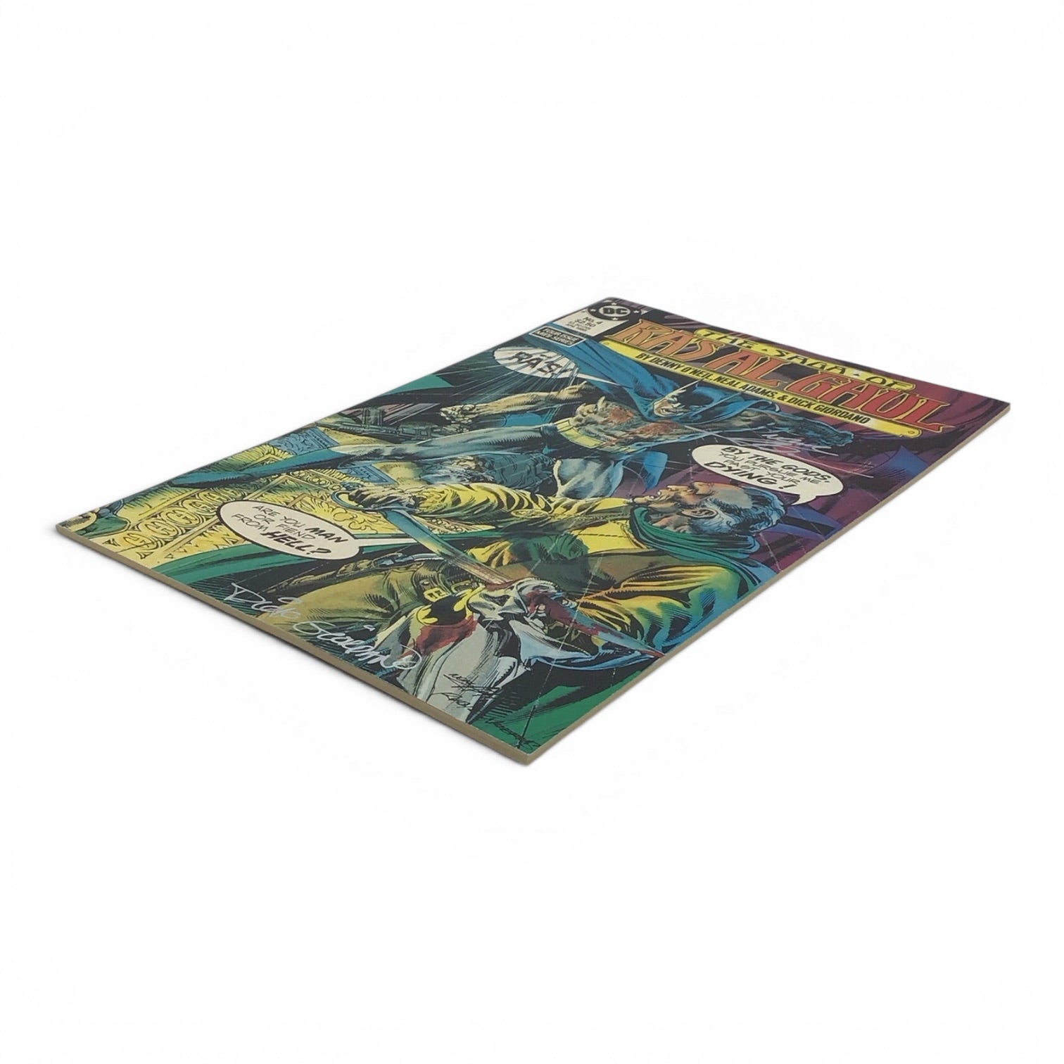 The Saga of Ra's Al Ghul #4 - Signed by Neal Adams & Dick Giordano