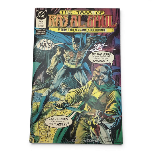 The Saga of Ra's Al Ghul #4 - Signed by Neal Adams & Dick Giordano