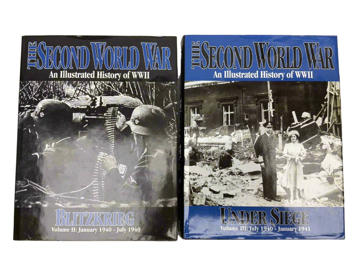 The Second World War – An Illustrated History of WWII (10-Volume Complete Set) Edited by Sir John Hammerton | Trident Press International, 2000