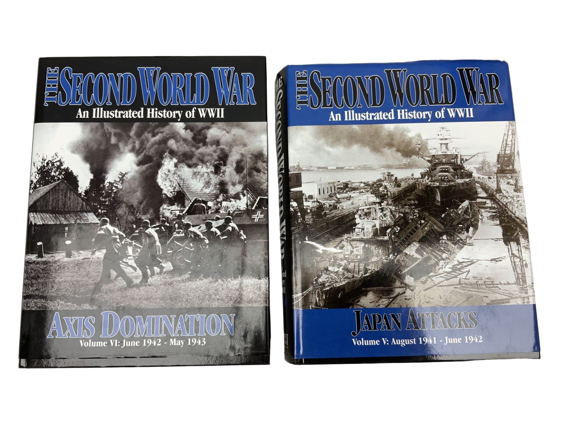 The Second World War – An Illustrated History of WWII (10-Volume Complete Set) Edited by Sir John Hammerton | Trident Press International, 2000