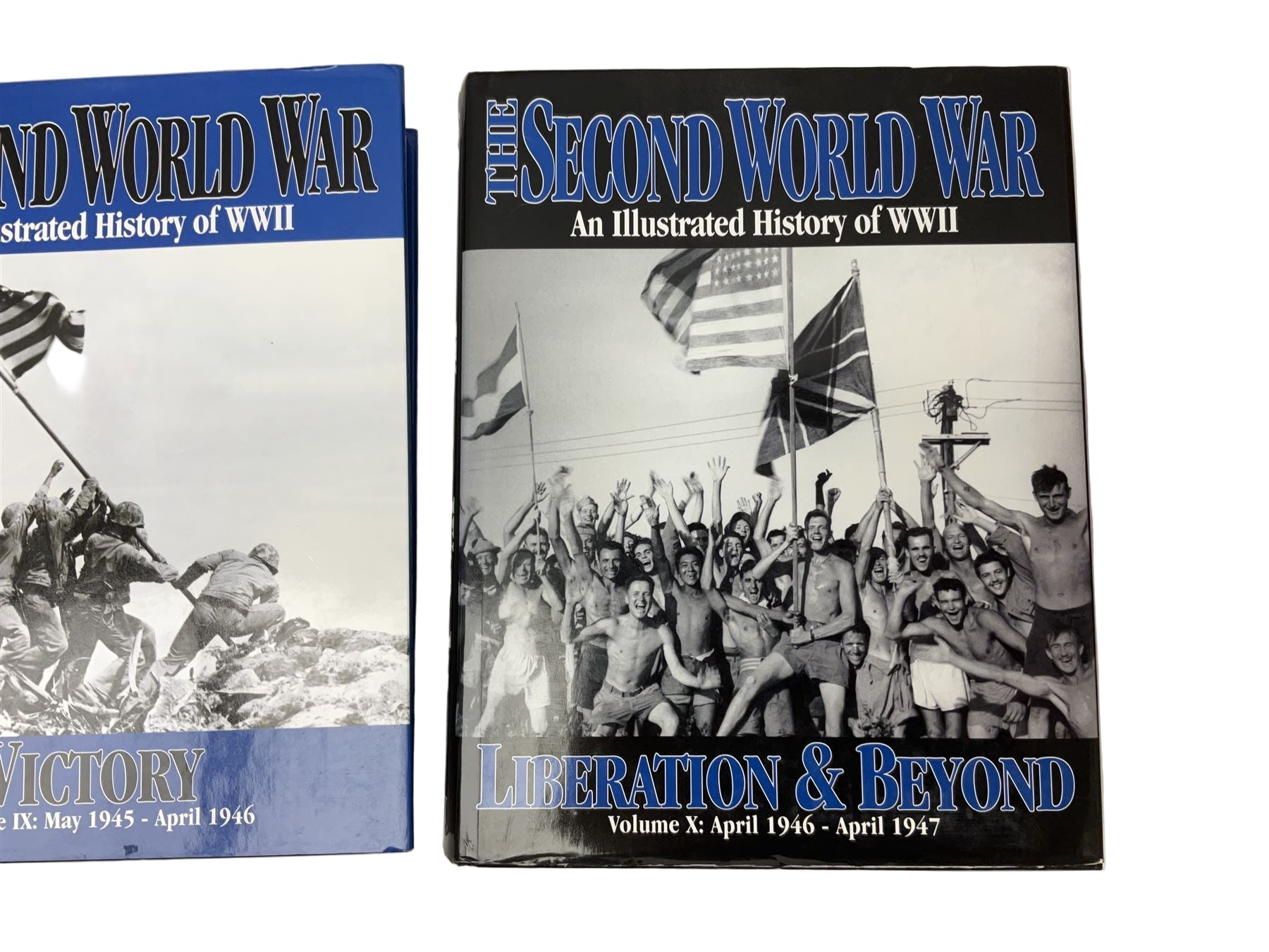 The Second World War – An Illustrated History of WWII (10-Volume Complete Set) Edited by Sir John Hammerton | Trident Press International, 2000