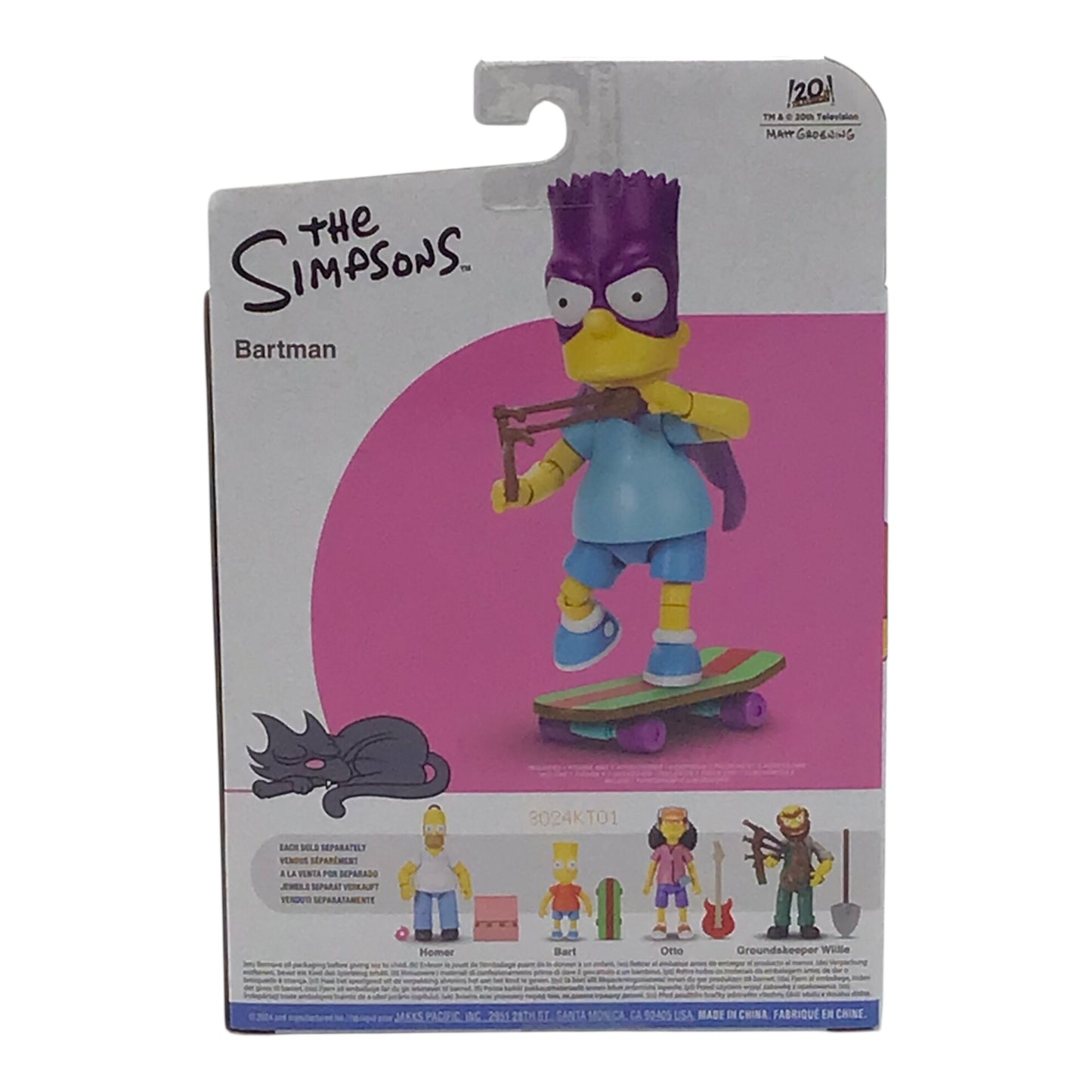 The Simpsons Bartman Action Figure Wave 1 2024
