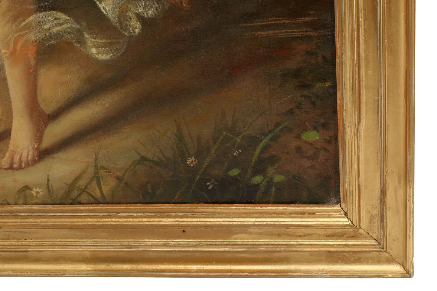 “The Storm” Pierre-Auguste Cot – Framed Oil Painting 60"x44"
