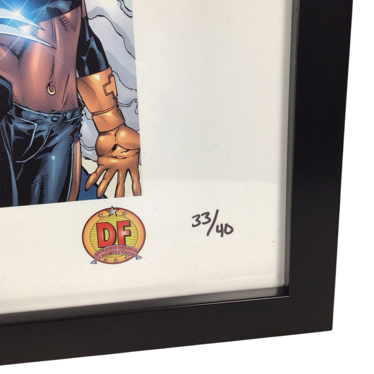The Ultimate Marvel Universe Lithograph by Art Thibert - Signed by Stan Lee Numbered 33/40