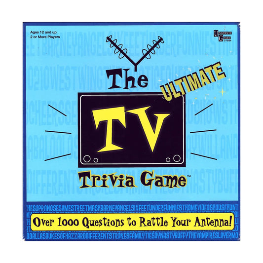 The Ultimate TV Trivia Game - Over 1000 Questions to Rattle Your Antenna