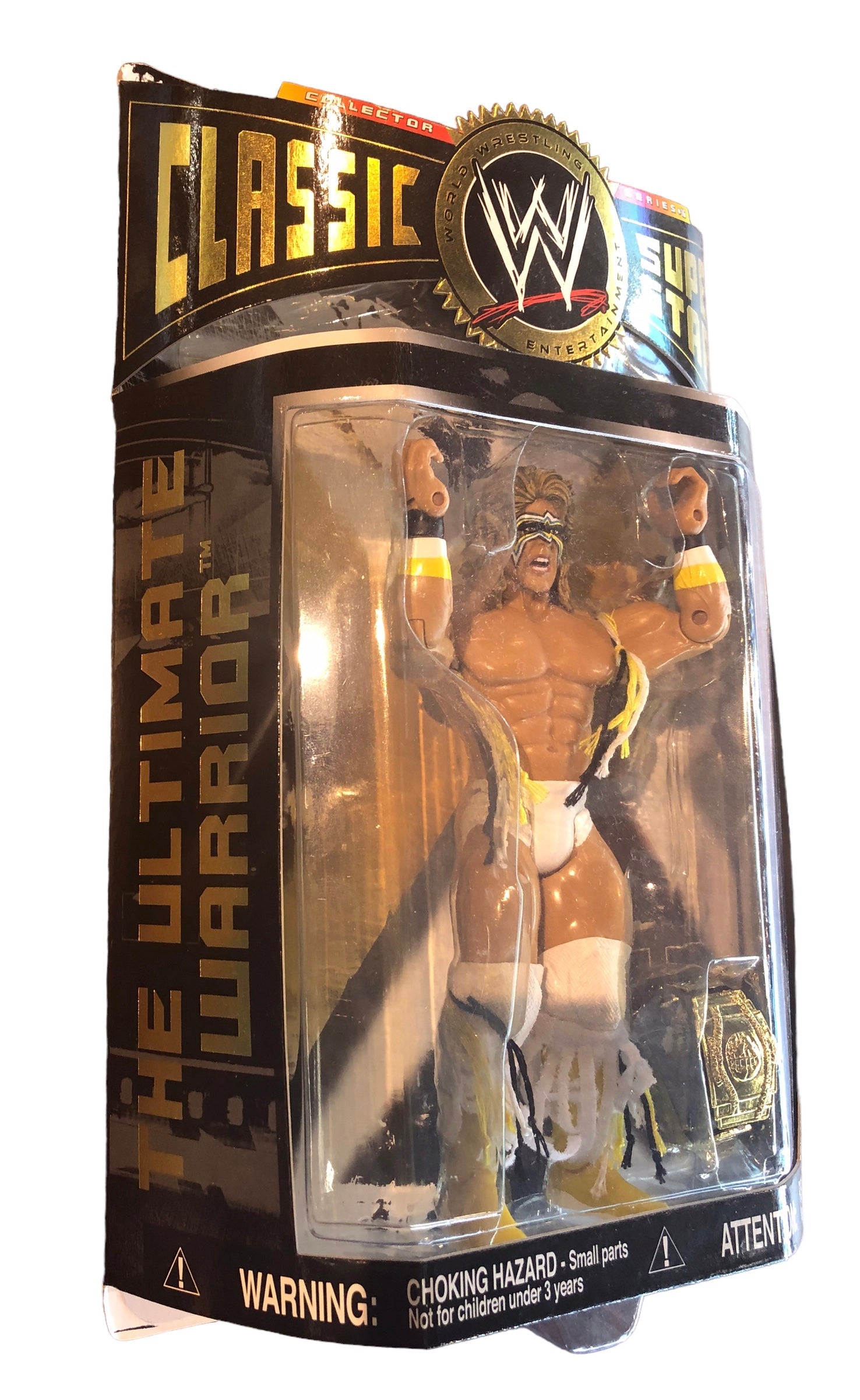 The Ultimate Warrior WWE Classic Super Stars Collector Series #16 Jakks 2007