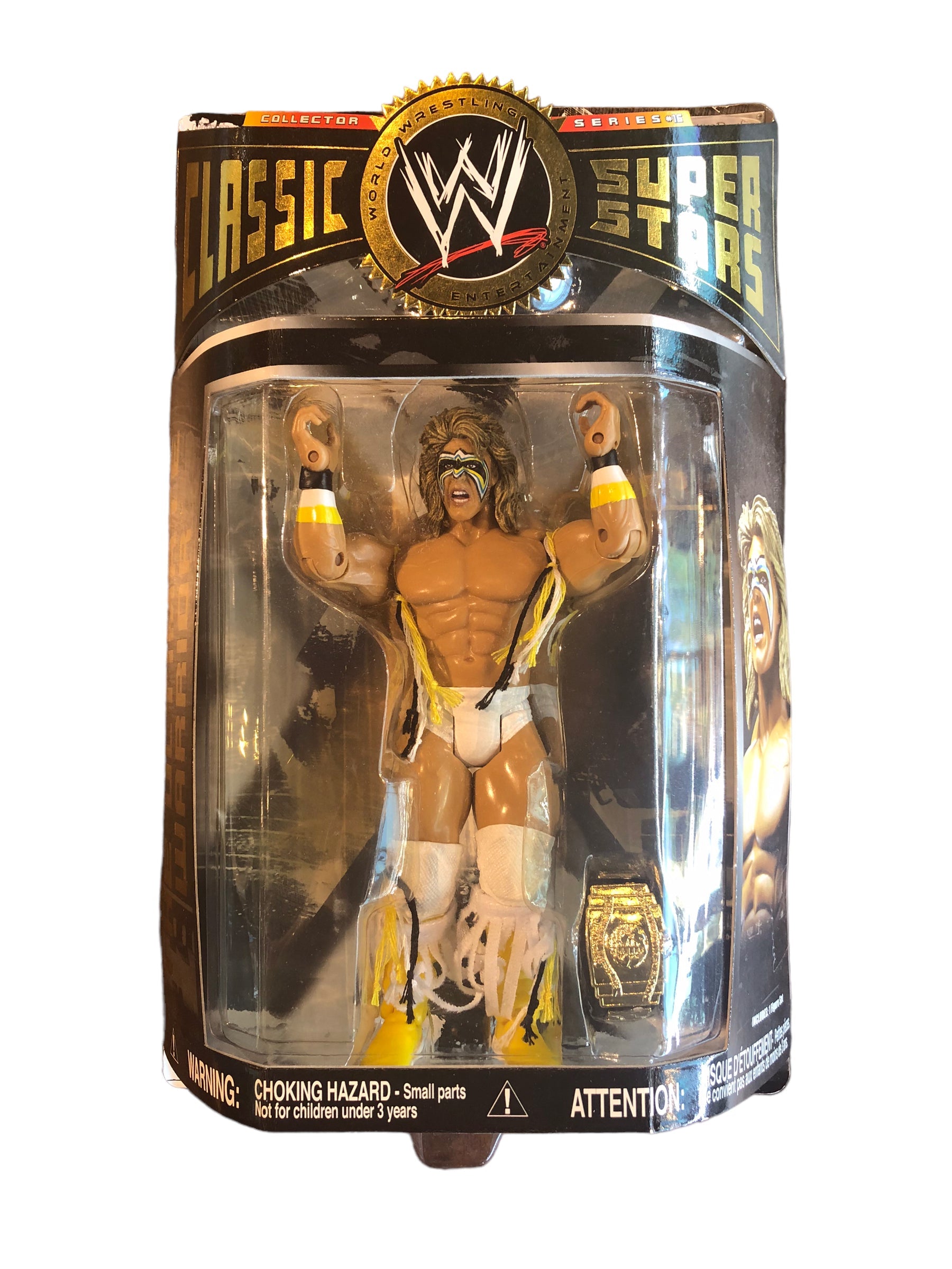 The Ultimate Warrior WWE Classic Super Stars Collector Series #16 Jakks 2007