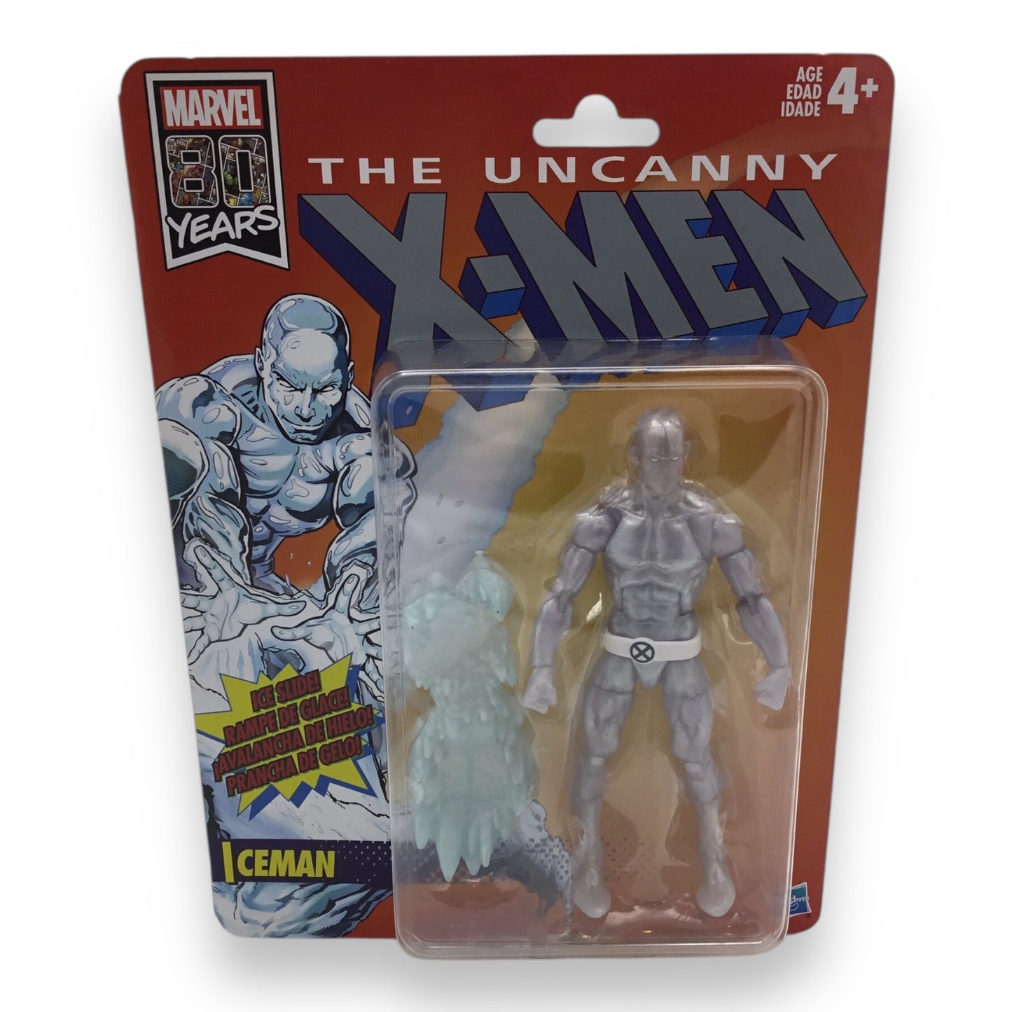 The Uncanny X-Men Iceman Action Figure with Ice Slide - New in Box 2018