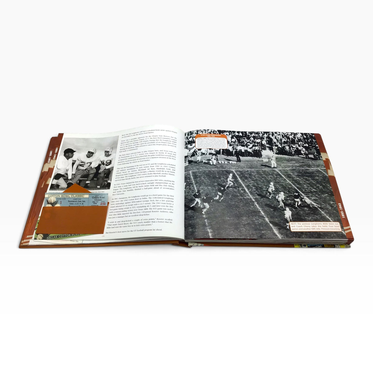 The University of Texas Football Vault: The Story of the Texas Longhorns – Hardcover - 2007