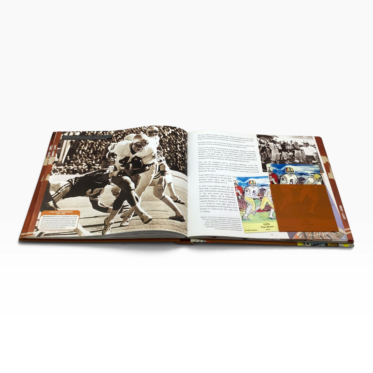 The University of Texas Football Vault: The Story of the Texas Longhorns – Hardcover - 2007