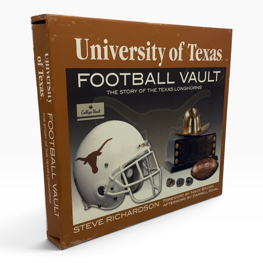 The University of Texas Football Vault: The Story of the Texas Longhorns – Hardcover - 2007