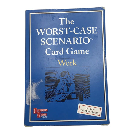 The Worst-Case Scenario Card Game: Work
