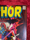 Thor #161- "Shall a God Prevail!"- Lee/ Kirby- VG