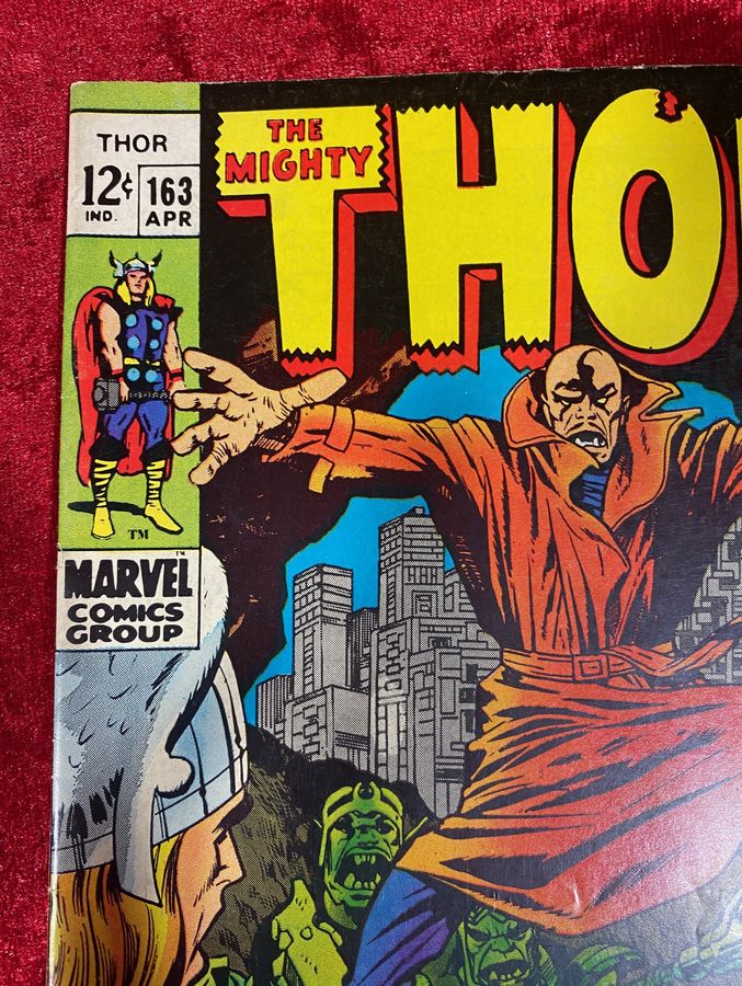 Thor #163- First appearance of the Mutates in "Where Dwell the Demons!"