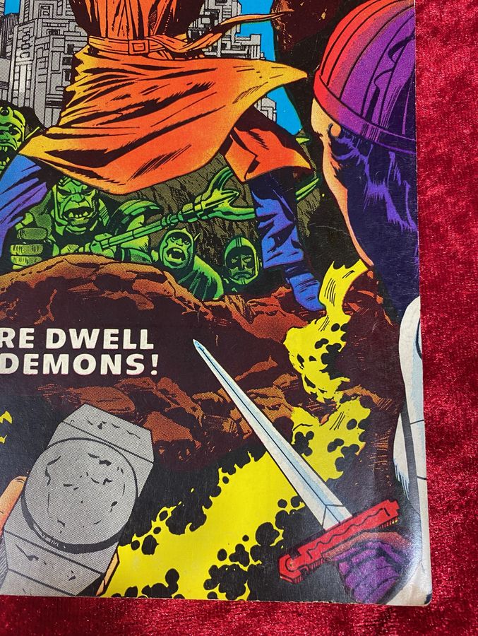 Thor #163- First appearance of the Mutates in "Where Dwell the Demons!"