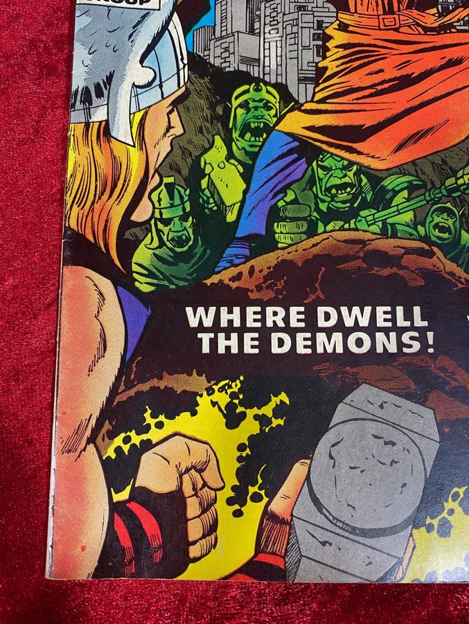 Thor #163- First appearance of the Mutates in "Where Dwell the Demons!"