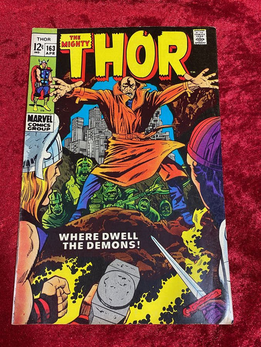 Thor #163- First appearance of the Mutates in "Where Dwell the Demons!"