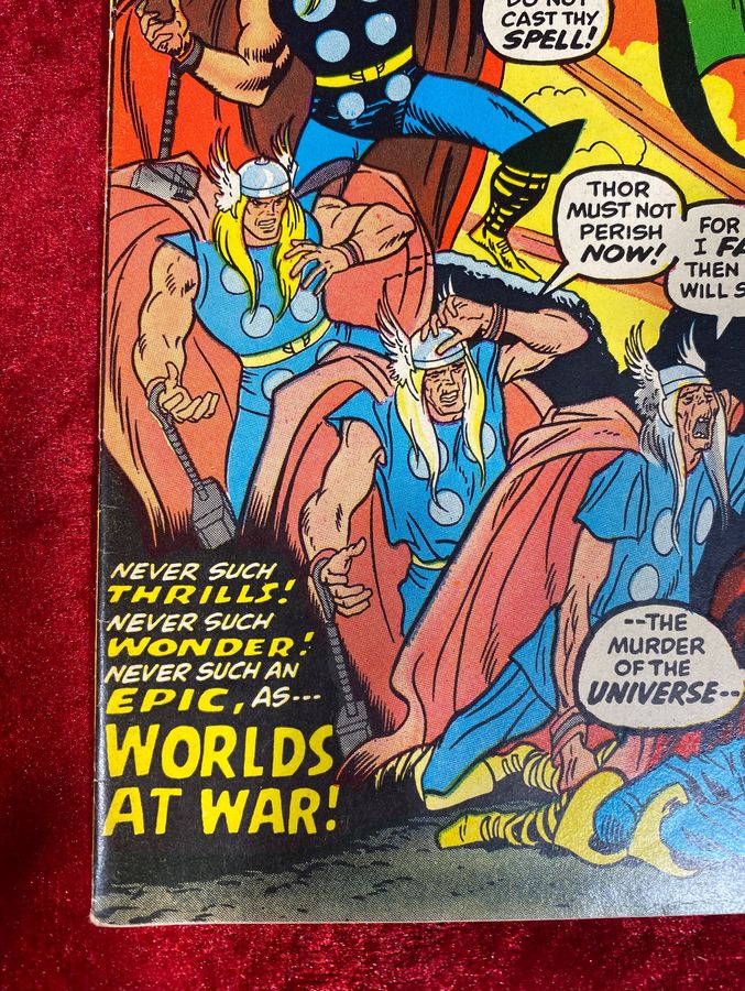 Thor #186- 'Worlds at War"- VG+