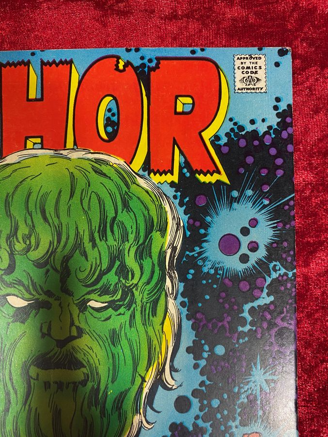 Thor#164- Cameo by Adam Warlock (still in cocoon)- VG