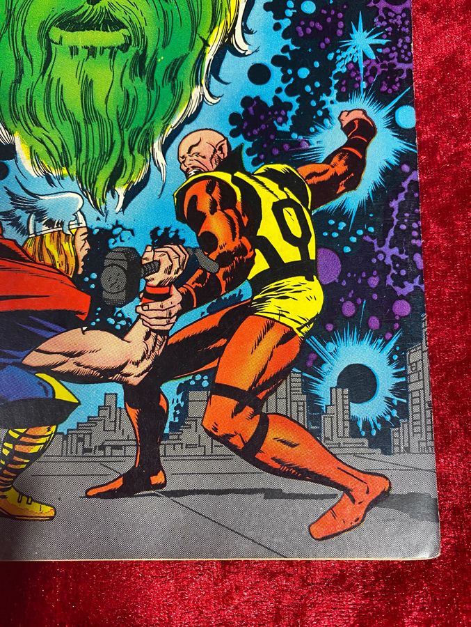 Thor#164- Cameo by Adam Warlock (still in cocoon)- VG