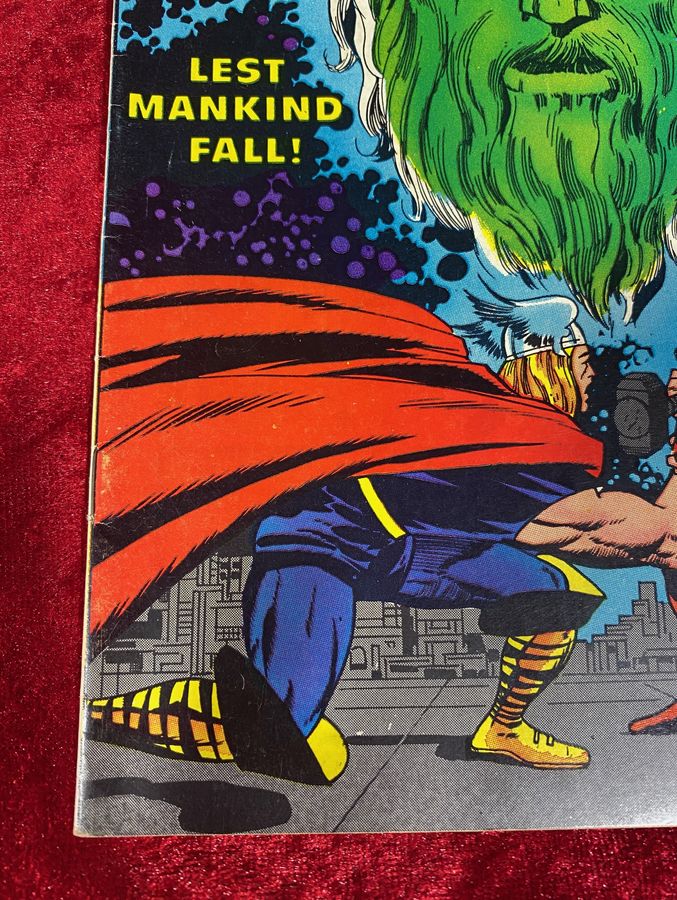 Thor#164- Cameo by Adam Warlock (still in cocoon)- VG