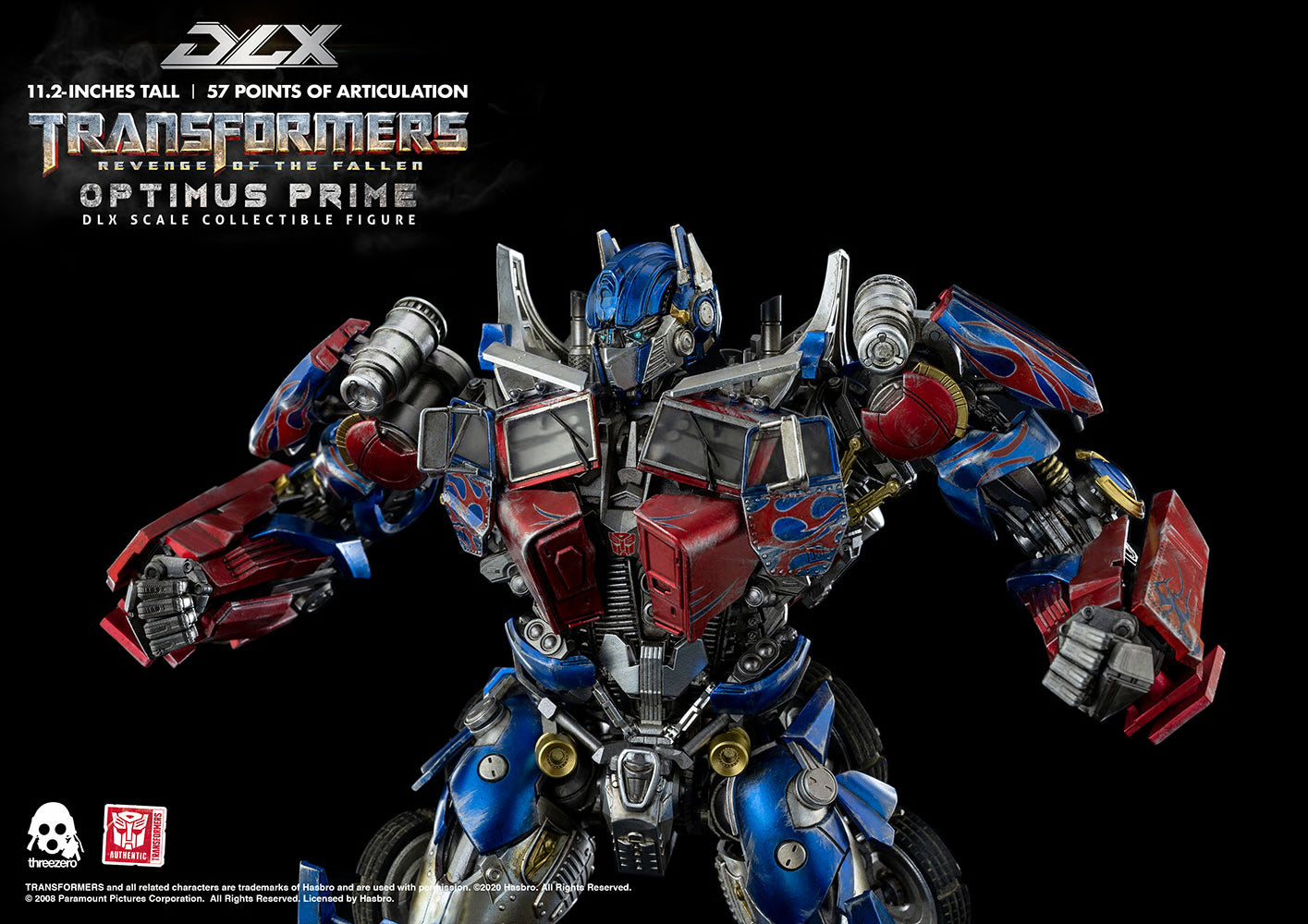 Threezero Transformers: Revenge of the Fallen – DLX Optimus Prime Figure
